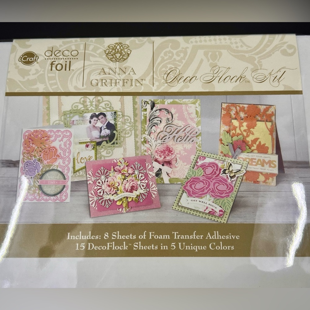 Anna Griffin Deco Flock Kit - Picture 2 of 6